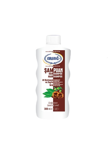 317 Ersag  SHAMPOO MIT RASSKASTANIEN UND OLIVENÖL EXTRAKT 300 ML