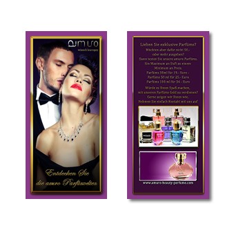 997 Flyer Perfume für Verkauf & Kundengewinnung 100 St.