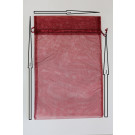 991a Geschenksäckchen - Organza Bordo 20x 30 cm