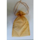991b Geschenksäckchen - Organza Gold 20x 30 cm